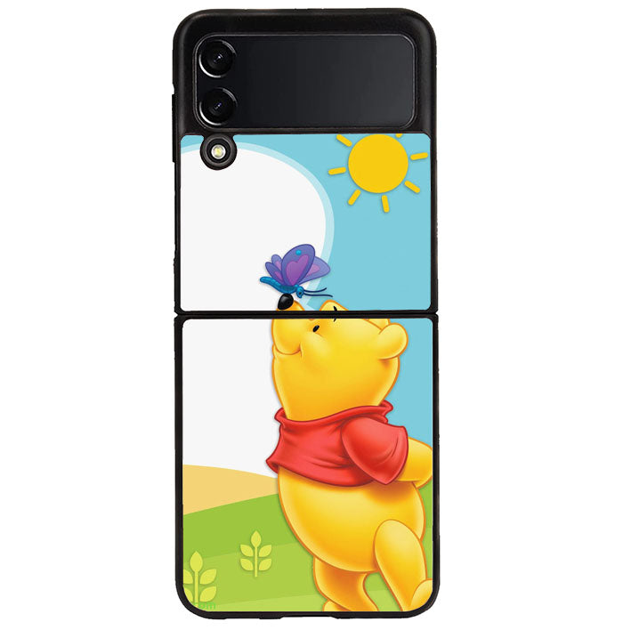 Winnie The Pooh Butterfly Summer Samsung Galaxy Z Flip 4 5G 2022 Case