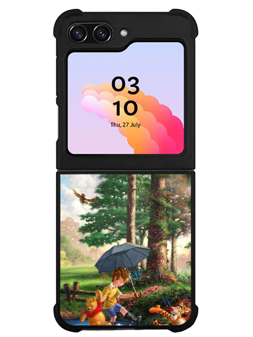 Winnie The Pooh Garden Samsung Galaxy Z Flip 5 5G 2023 Case