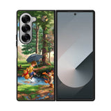 Winnie The Pooh Garden Samsung Galaxy Z Fold 7 5G Case