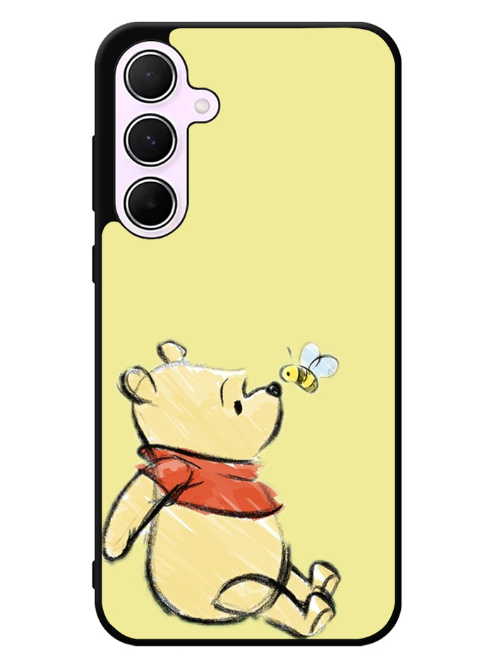 Winnie The Pooh And Bee Samsung Galaxy A35 5G Case