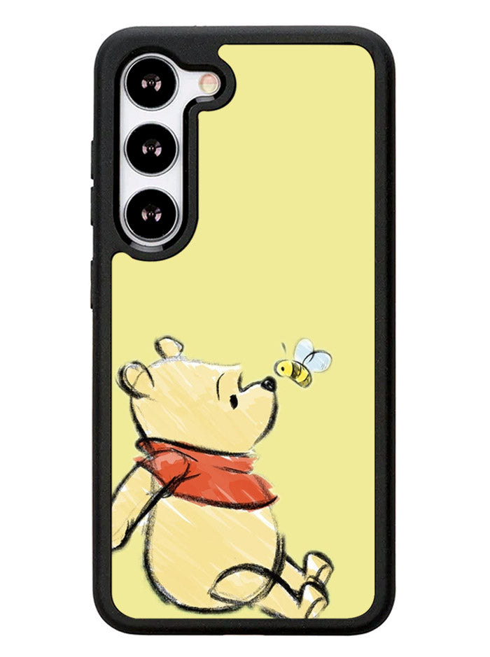 Winnie The Pooh And Bee Samsung Galaxy S23 Plus 5G / Samsung Galaxy S23+ 5G Case
