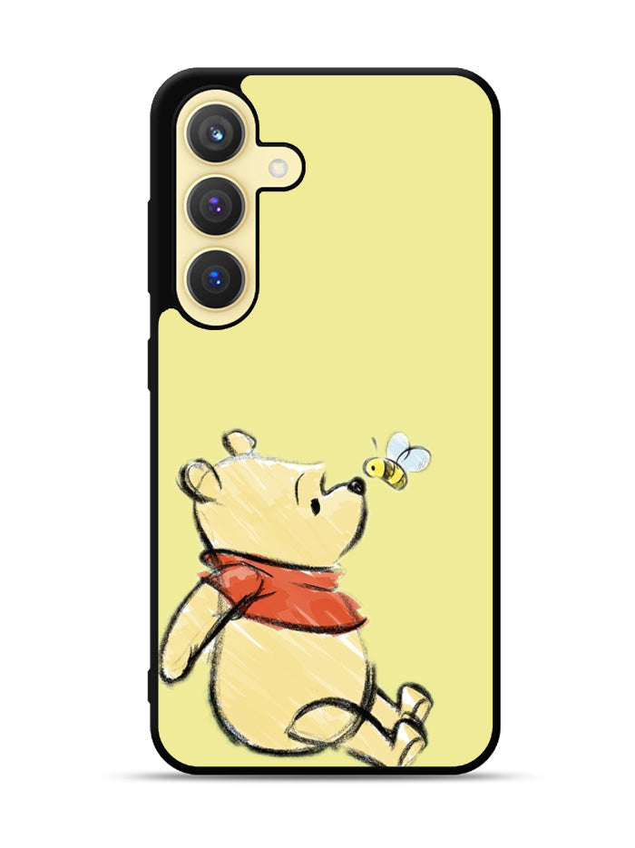 Winnie The Pooh And Bee Samsung Galaxy S25 Plus 5G , Samsung Galaxy S25+ 5G Case