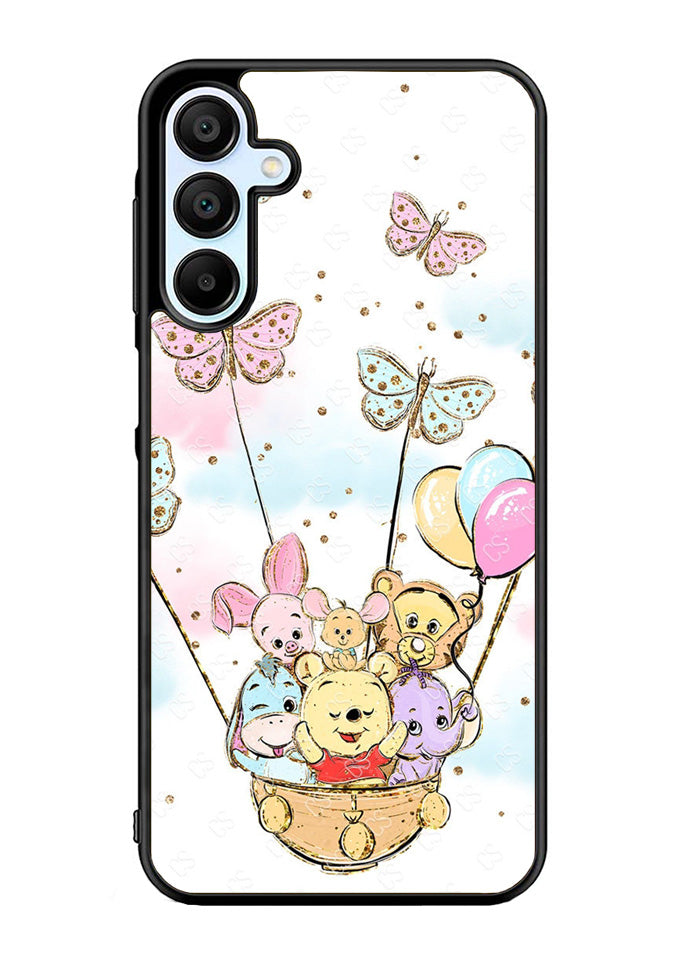 Winnie The Pooh And Butterfly Friends Samsung Galaxy A15 5G Case