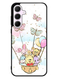 Winnie The Pooh And Butterfly Friends Samsung Galaxy A55 5G Case