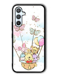 Winnie The Pooh And Butterfly Friends Samsung Galaxy A54 5G Case