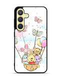 Winnie The Pooh And Butterfly Friends Samsung Galaxy S25 Plus 5G , Samsung Galaxy S25+ 5G Case