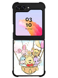 Winnie The Pooh And Butterfly Friends Samsung Galaxy Z Flip 5 5G 2023 Case