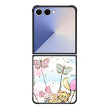 Winnie The Pooh And Butterfly Friends Samsung Galaxy Z Flip 7 5G Case
