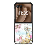 Winnie The Pooh And Butterfly Friends Motorola Moto RAZR Plus 2025 Case