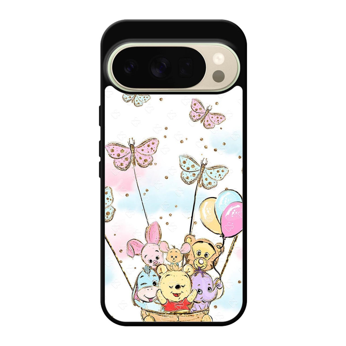 Winnie The Pooh And Butterfly Friends Google Pixel 10 Pro XL Case