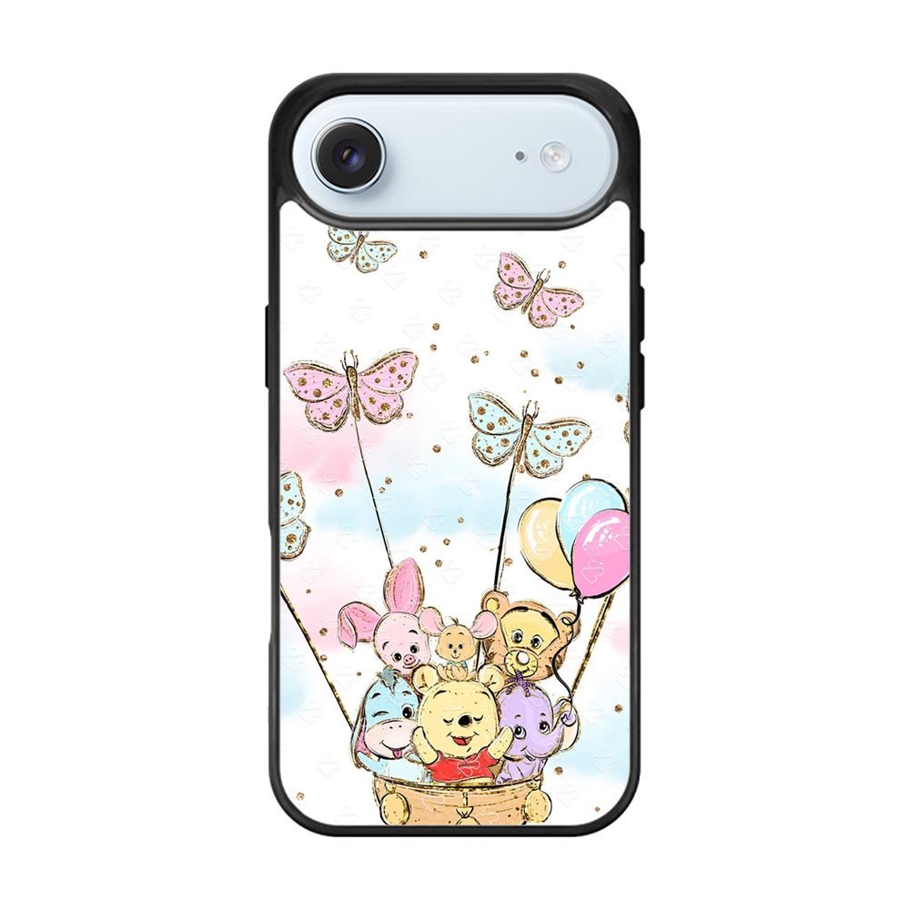 Winnie The Pooh And Butterfly Friends iPhone Air Case