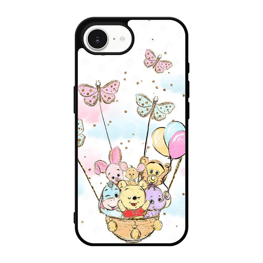 Winnie The Pooh And Butterfly Friends iPhone 17e Case