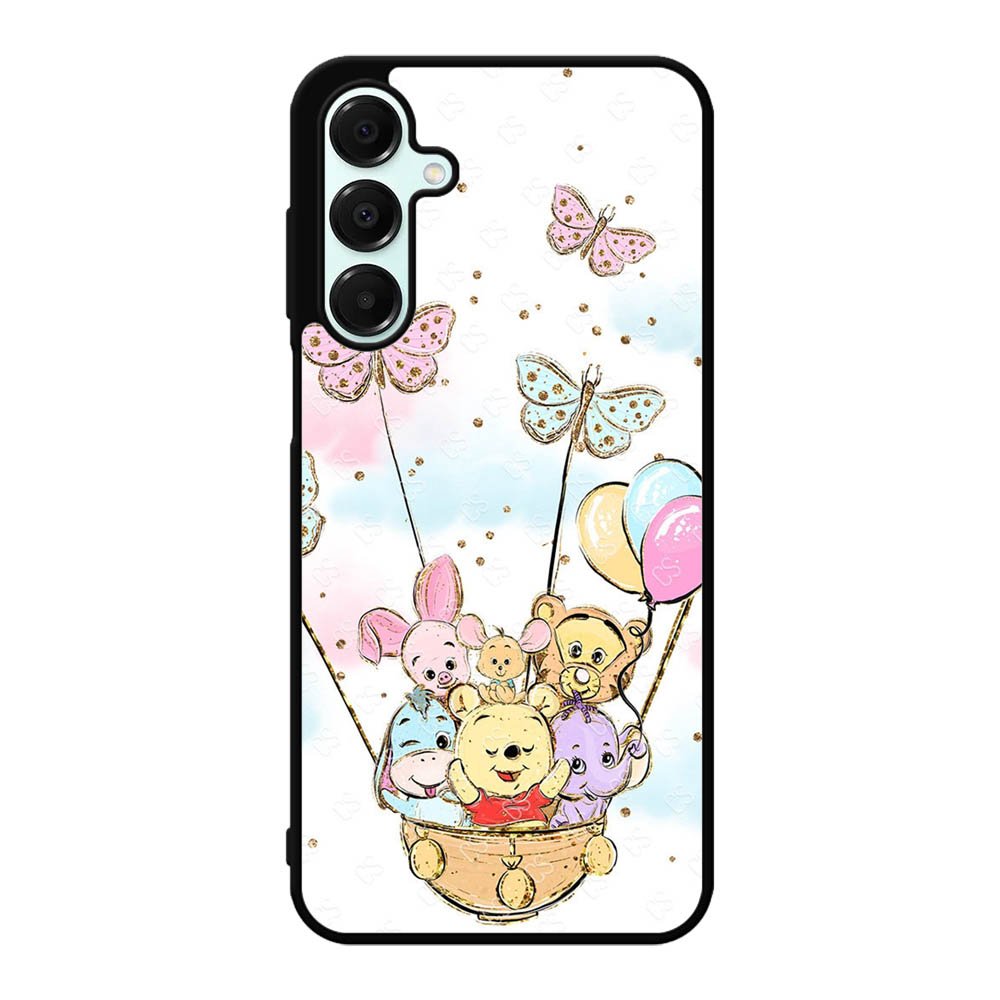 Winnie The Pooh And Butterfly Friends Samsung Galaxy A16 Case DC0018