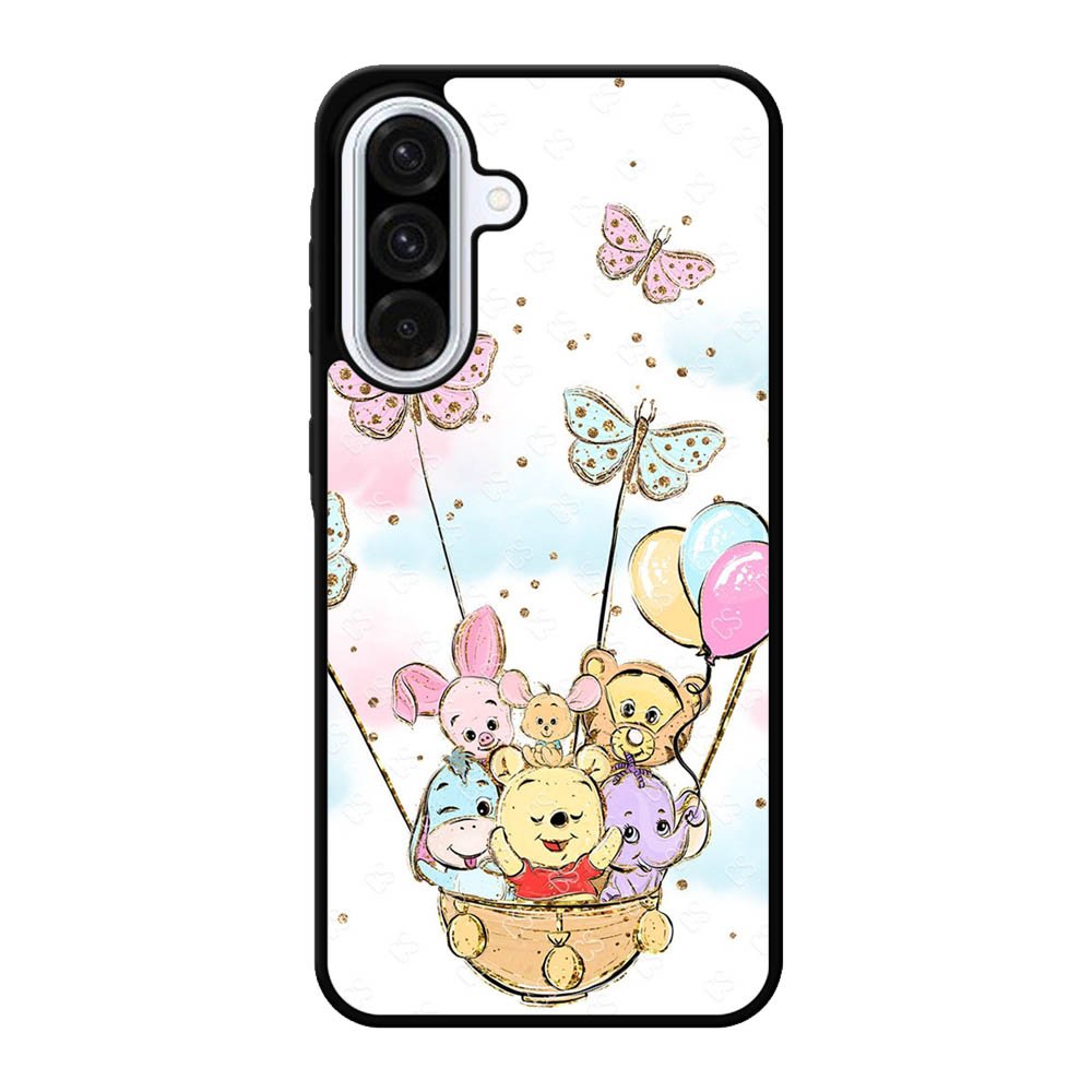 Winnie The Pooh And Butterfly Friends Samsung Galaxy A56 Case DC0018