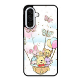 Winnie The Pooh And Butterfly Friends Samsung Galaxy A56 Case DC0018