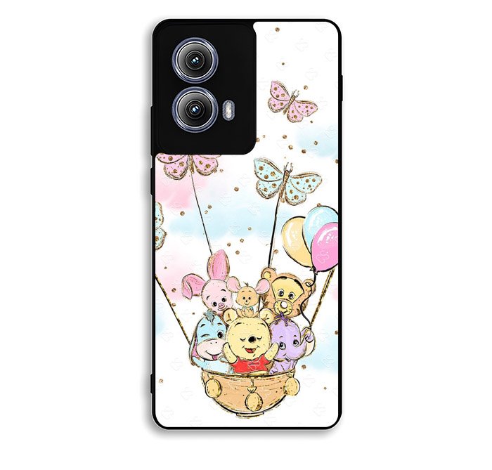 Winnie The Pooh And Butterfly Friends Motorola Moto Edge 2024 Case DC0018