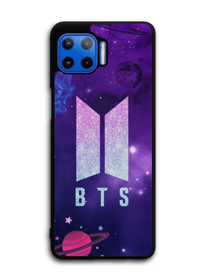 BTS Space Logo Motorola Moto One 5G Case , Moto One 5G UW Case , Moto G 5G Plus Case