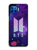 BTS Space Logo Motorola Moto One 5G Case , Moto One 5G UW Case , Moto G 5G Plus Case
