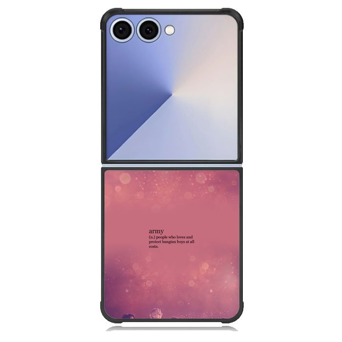 BTS Army Noun Samsung Galaxy Z Flip 7 Case DC0247