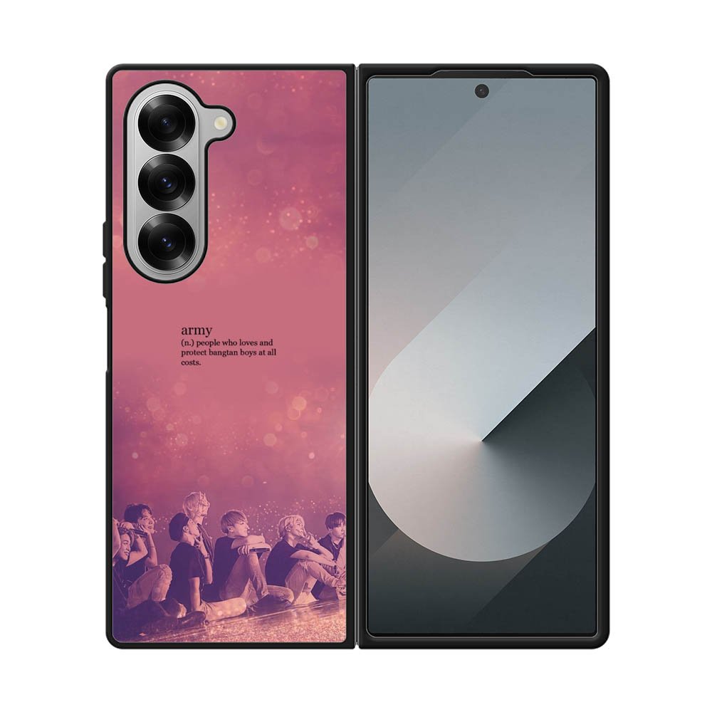 BTS Army Noun Samsung Galaxy Z Fold 7 5G Case