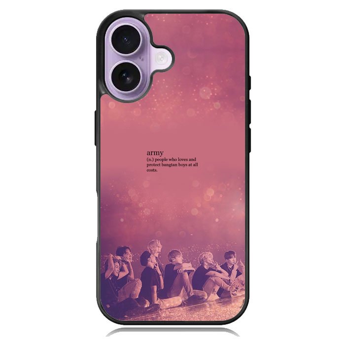 BTS Army Noun iPhone 16 Case DC0247