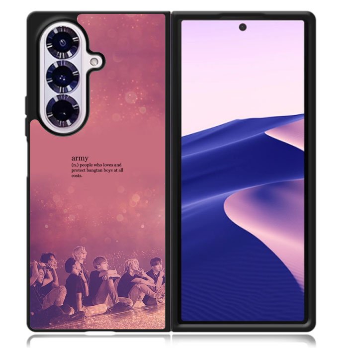 BTS Army Noun Samsung Galaxy Z Fold 7 Case DC0247