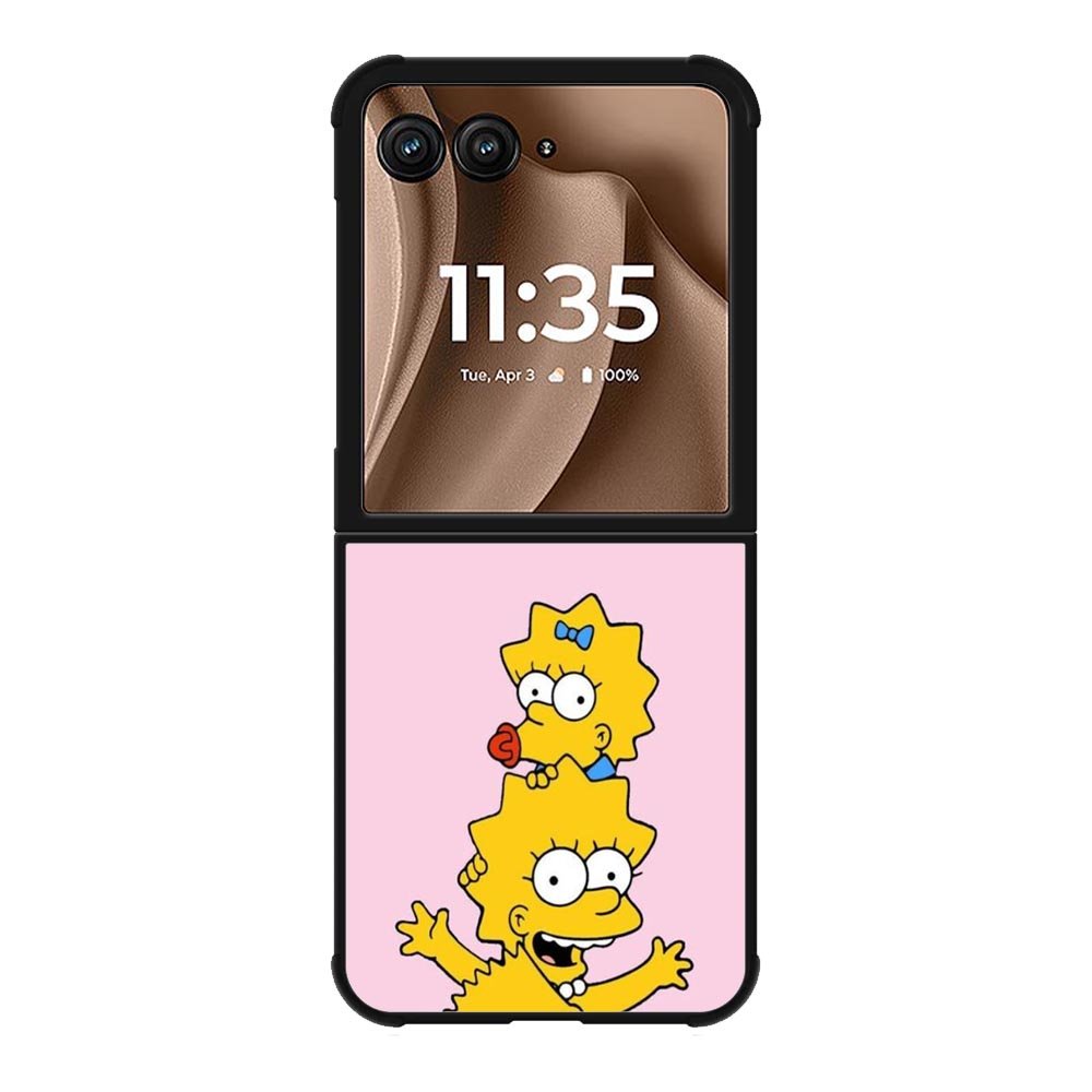 The Simpsons And Family Motorola Moto RAZR Plus 2025 Case