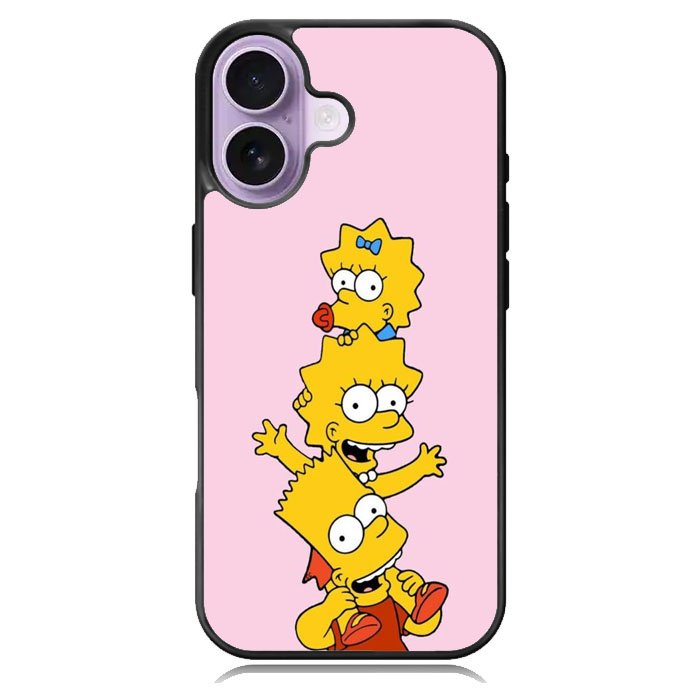 The Simpsons And Family iPhone 16 Plus Case DC1877