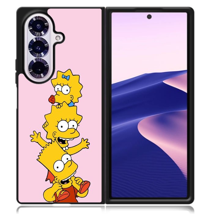 The Simpsons And Family Samsung Galaxy Z Fold 7 Case DC1877