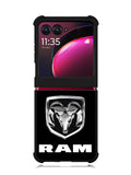 Ram Dodge Ram Logo Motorola Moto Razr Plus 2023 , Moto Razr+ 2023 Case
