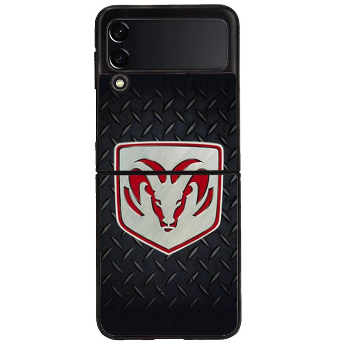 Dodge Ram Steel Logo Samsung Galaxy Z Flip 4 5G 2022 Case