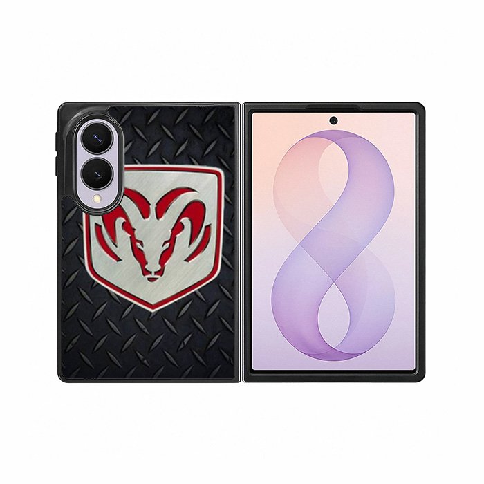Dodge Ram Steel Logo Samsung Galaxy Z Fold 8 Case