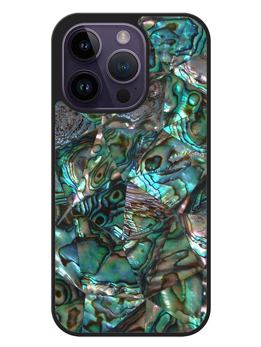 Crazy Pattern Abalone iPhone 14 Pro Case