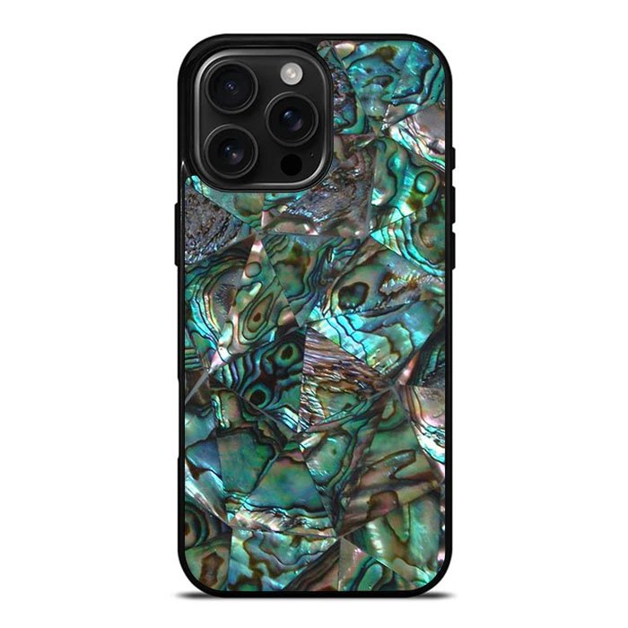 Crazy Pattern Abalone iPhone 16 Pro Max Case DC0394