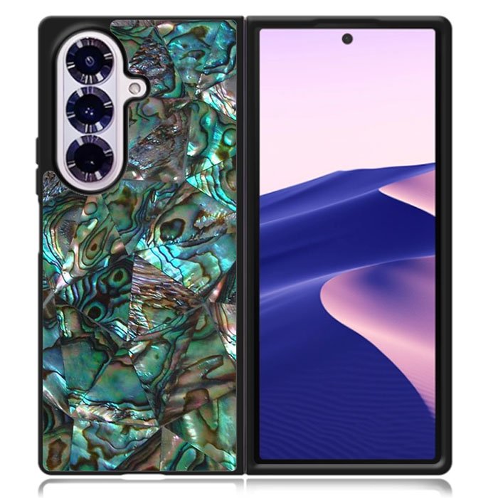 Crazy Pattern Abalone Samsung Galaxy Z Fold 7 Case DC0394