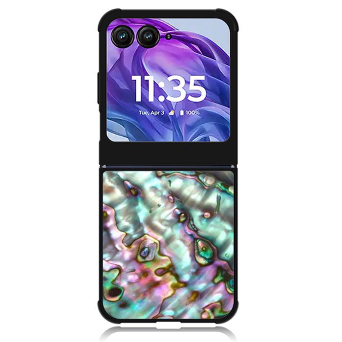 Abalone Mother Of Pearl Motorola Moto Razr Plus 2024 , Moto Razr+ 2024 Case