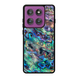 Red And Silver Abalone Motorola Moto Edge 60 Pro Case