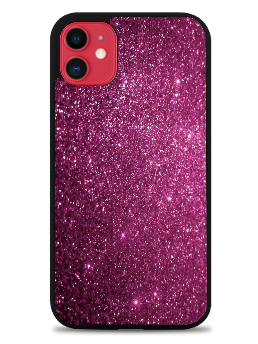 Purple Glitter iPhone 11 Case