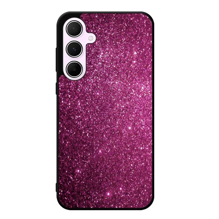 Purple Glitter Samsung Galaxy A55 5G Case DC1520