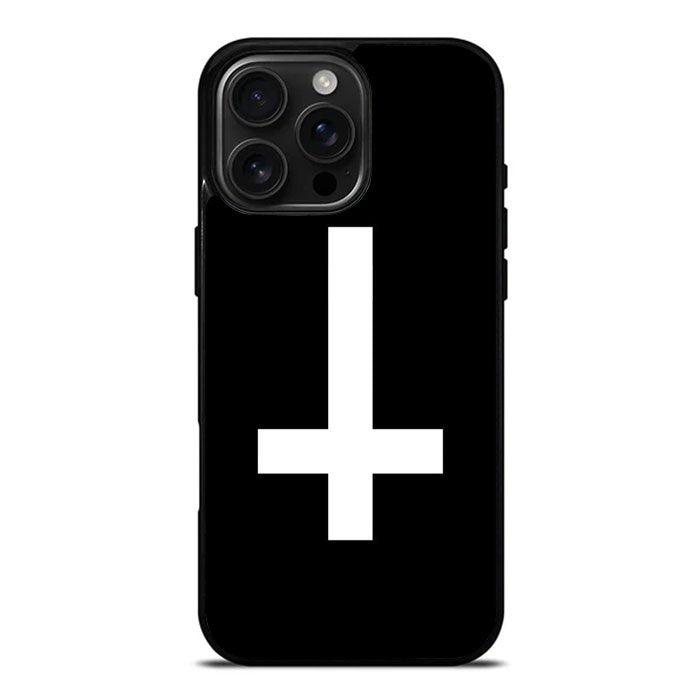 Satanic Cross iPhone 16 Pro Max Case DC1632