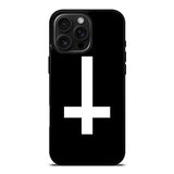 Satanic Cross iPhone 16 Pro Max Case DC1632