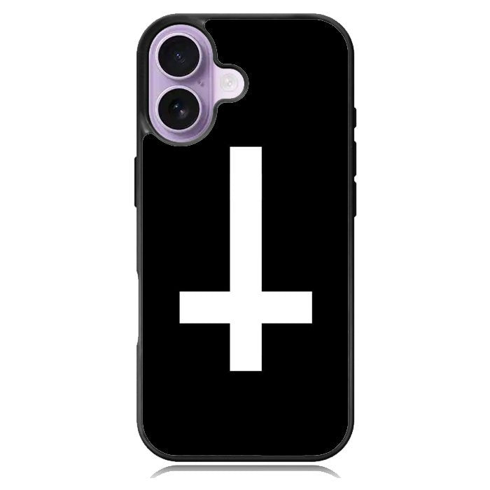 Satanic Cross iPhone 16 Case DC1632