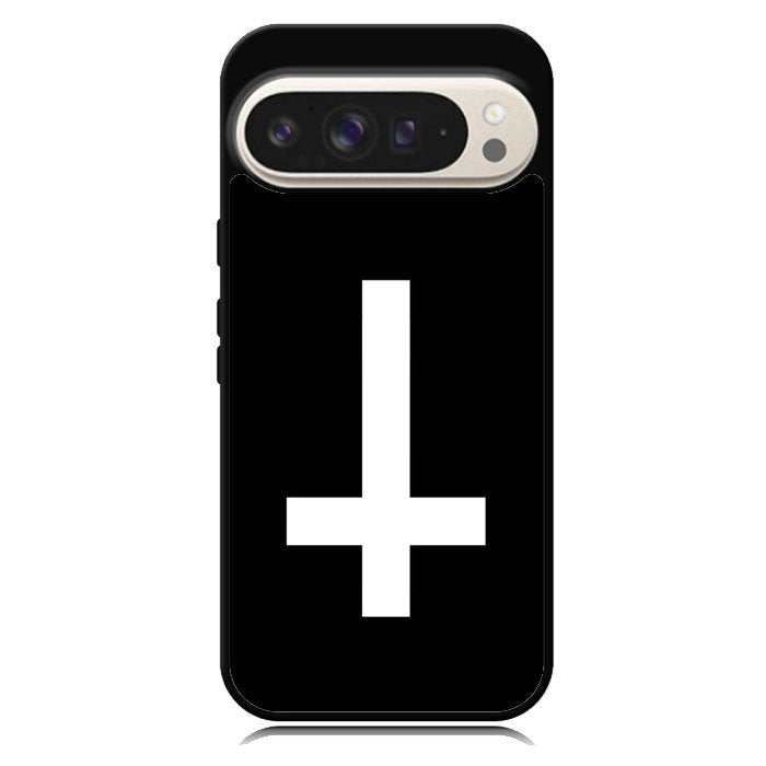Satanic Cross Google Pixel 10 | Google Pixel 10 Pro Case DC1632