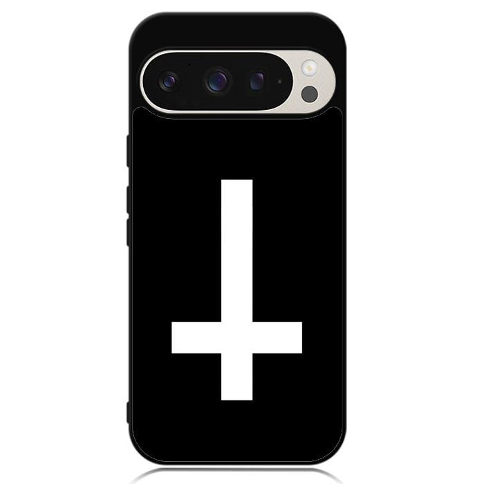 Satanic Cross Google Pixel 9 | Google Pixel 9 Pro Case DC1632