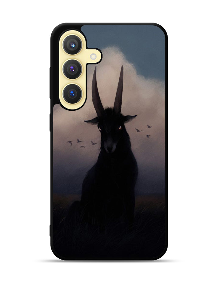 Haunted By Animal Baphomet Samsung Galaxy S24 Plus 5G , Samsung Galaxy S24+ 5G Case