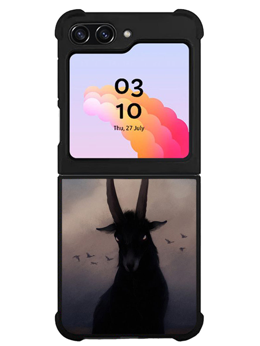 Haunted By Animal Baphomet Samsung Galaxy Z Flip 5 5G 2023 Case