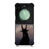 Haunted By Animal Baphomet Samsung Galaxy Z Flip 6 Case