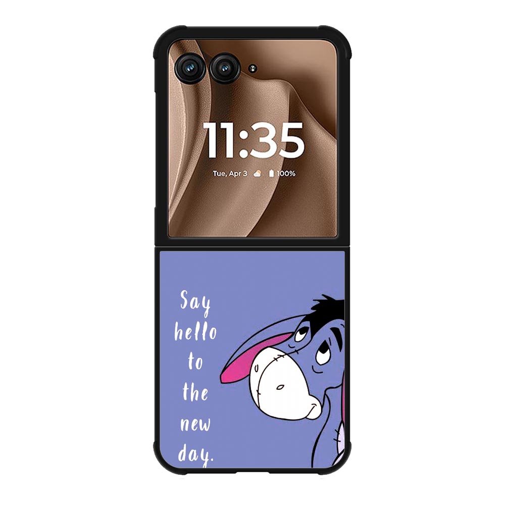 Eeyore Quotes Tommorow Motorola Moto RAZR Plus 2025 Case