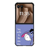 Eeyore Quotes Tommorow Motorola Moto RAZR Plus 2025 Case
