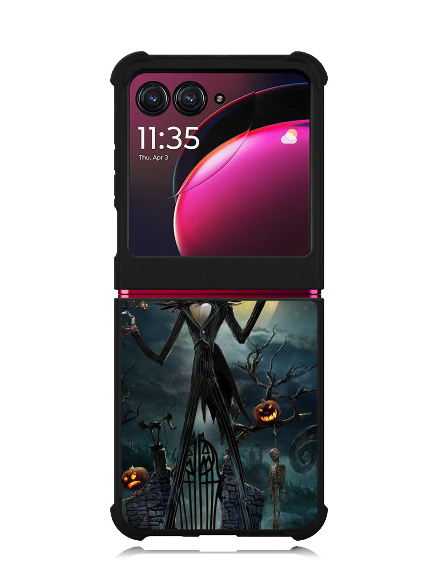 Nightmare Before Christmas Jack Skeleton Motorola Moto Razr Plus 2023 , Moto Razr+ 2023 Case
